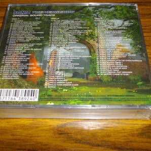 ゲーム音楽CD SONIC THE HEDGEHOG ソニック・ザ・ヘッジホッグ ORIGINAL SOUND TRACKの画像2