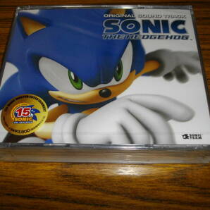 ゲーム音楽CD SONIC THE HEDGEHOG ソニック・ザ・ヘッジホッグ ORIGINAL SOUND TRACKの画像1