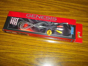  junk SEGA GENESIS Stereo Audio Video Cable stereo DIN plug cord 