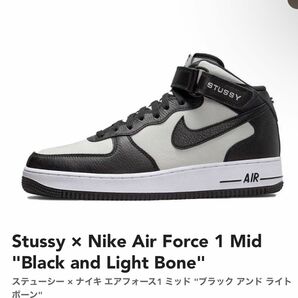 STUSSY Nike AIR force エアフォース1 ナイキ 29cm ハイ スニーカー 