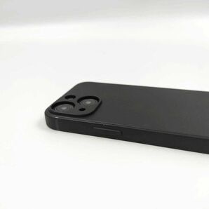 iPhone 13 mini用 シンプル薄型ソフトケース カバー TPU ブラックの画像5