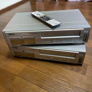 MITSUBISHI DVD&VHS DJ-V210 ジャンク品　2台セット販売