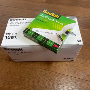 Scotch メンディングテープ3M 18mm×50m 10本セット