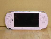 【動作確認バッテリー無】PSP-3000 ピンク キティちゃんケース付き SONY_画像2