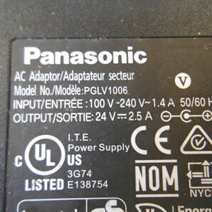 ★Panasonic★ACアダプター★KX-VC1300J適合★ PGLV1006 24V 2.5A 外径5.5 内径2.2  ⑧の画像3