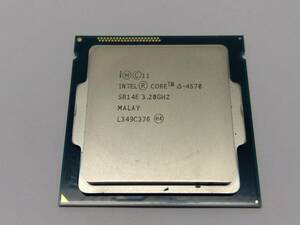 2404002☆即決！ CPU intel Core i5-4570 3.2GHz☆動作品から抜き取り スマートレター発送