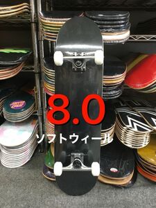 送料無料 新品 USAブランク スケートボード スケボー コンプリート 8.0