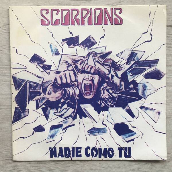 SCORPIONS NO ONE LIKE YOU スペイン盤 PROMOスタンプ