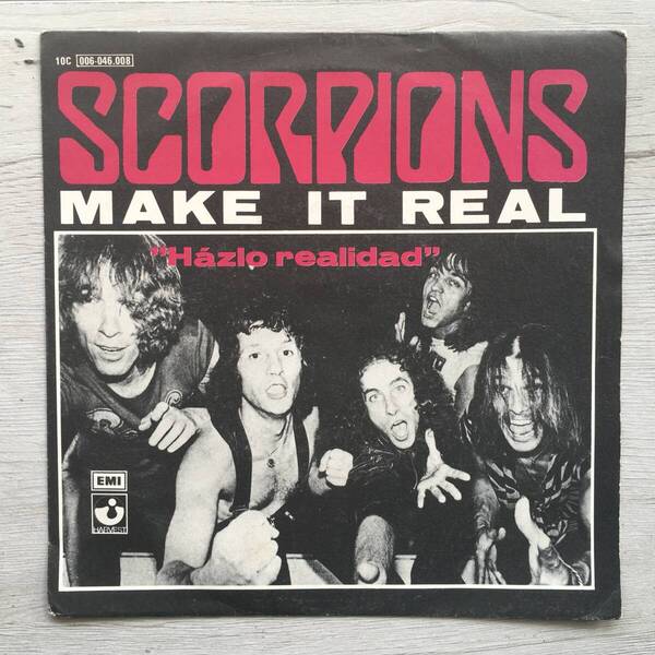 SCORPIONS MAKE IT REAL スペイン盤