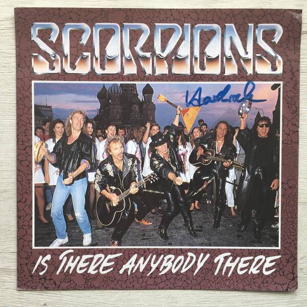 SCORPIONS IS THERE ANYBODY THERE? ドイツ盤