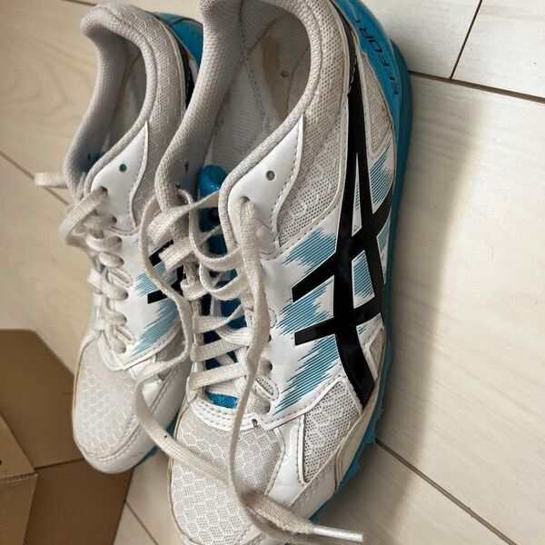陸上 スパイク一式&靴下2足 【短距離】 asics 25cm