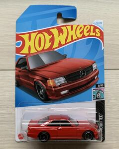 箱発送　★　ホットウィール　ベーシック　'89 メルセデス ベンツ 560 SEC AMG　★　1/64 ミニカー　★　Hot Wheels　★　BENZ AMG　新品