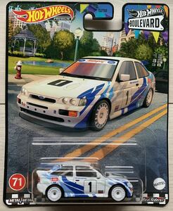 箱発送　★　ホットウィール　ブールバード　★　'93 フォード エスコート RS コスワース　★　1/64 ミニカー　Hot Wheels　FORD　★　新品