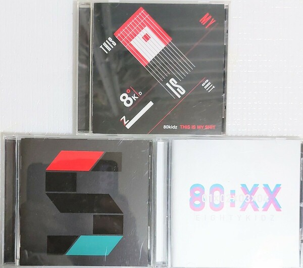 匿名配送 送料無料 80KIDZ CD アルバム 3枚セット