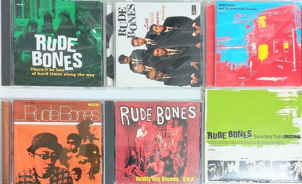 匿名配送　送料無料 rude bones　CD 6枚セット　アルバム