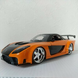 Jadatoys 1/24 HAN ́S MAZDA RX-7 Форсаж Хан RX-7