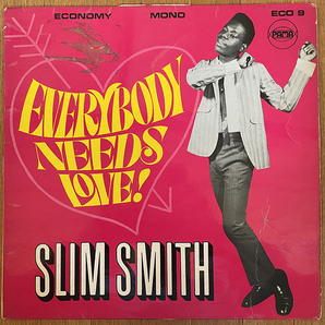 スーパーレア！ 美品 LP /SLIM SMITH/ EVERYBODY NEEDS LOVE の画像1