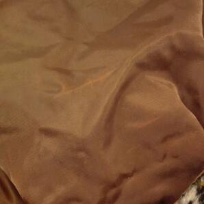 A3395 FENDI フェンディ ジャケット レオパード ブラウン 茶 ナイロン ※現状品の画像10
