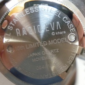 C5650★RADIO EVA × VAGUE WATCH CO. EVA BLK SUB 15周年モデル 腕時計 中古現状渡しの画像5