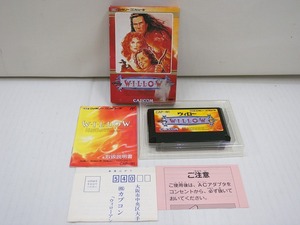 C5709★FC ファミコン ゲームソフト WILLOW ウィロー 箱入 ※初期動作のみ確認済 中古現状渡し