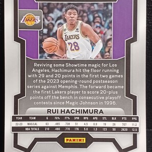 2023-24 Panini Prizm Basketball Rui Hachimura NBA 八村塁 Lakersの画像2