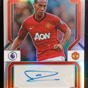 【99枚限定】 Panini Prizm EPL Soccer Rio Ferdinand Auto 直筆サイン Silver Manchester Unitedの画像1