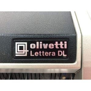 ▼▼【1円スタート】 olivetti オリベッティ ジャンク ポータブルタイプライター レトロ Lettera LD レッテラ 全体的に状態が悪いの画像4