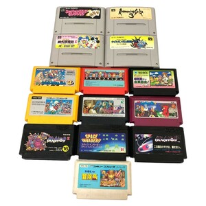 **[1 jpy start ] Nintendo person ton dou Famicom game cassette 14 piece set generally condition . bad 