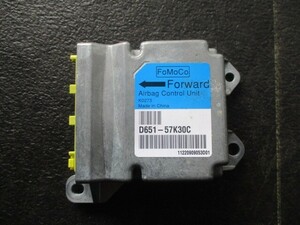 109151 DBA-DE3FS デミオ エアバック コンピューター CPU D651-50031 平成22/2 未展開品 チェックランプOK