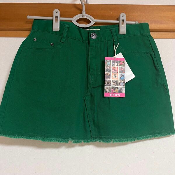 チチカカ ショートスカート ミニスカート スカート ファッション レディース 緑 グリーン