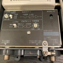 ◆【中古品】 DX アンテナ 共同受信用 広帯域 ブースタ CATV 下り70～770MHz 増幅用 ブースター W30L1C_画像6