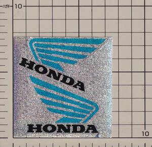  Honda HONDA wing spangled sticker blue blue..