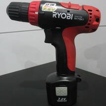 リョービ RYOBI 充電式ドライバドリルキット BD-715KT ジャンク_画像2