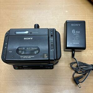 TA-638☆60サイズ☆ビデオカセットレコーダー SONY ソニー Video8 Hi-Fi Stereo GV-U5 NTSC/TGV-1 映像機器 8ミリビデオ 2 X9039 ジャンクの画像5