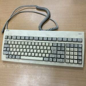 TA-686☆80サイズ☆キーボード NEC 有線 5Y01577AA 動作未確認ジャンク