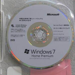 DSP版 Windows 7 Home Premium 64bit ② 4000/30407の画像2