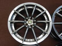 A-33　Ｓｐａｄａ　Ｄｉｅｃｉ　18×7.5J ET25 PCD98 5H 4本　人気のデザイン　アルファロメオ　ＡＬＦＡ　ＲＯＭＥＯ　に是非　！_画像5