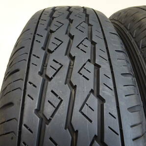 T-2 BS K370 ★145/80R12 80/78N LT★ 4本 比較的 程度良好 溝あり 約9分山 高年式 2020年式 ブリヂストン バン 軽トラック 等に是非の画像5