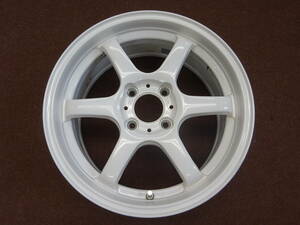 A-108　BS PRODRIVE GC-06D (白)　★15×6.5J ET42 PCD100 4H 1本★　軽量 スポコン Racing sports　コンパクトカー　等に是非　！