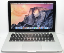 Apple MacBook Pro A1278(13-inch,Mid2010)/Core2Duo P8600 2.4GHz/4GBメモリ/HDD250GB/バッテリー正常/OS X 10.10 Yosemite #0420_画像1