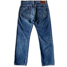 Lee×KOFI COLLECT リー 101B Denim Pants 30インチ REGULAR STRAIGHT 日本製 セルビッチデニム 両耳 レザーパッチ ヴィンテージ復刻_画像2