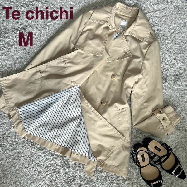 Te chichi テチチ トレンチコート スプリングコート ベージュ Mサイズ