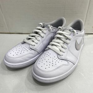 【NIKE ナイキ】CZ0790-100 AIR JORDAN 1 LOW OGエアジョーダン 1 ロー オリジナル ホワイト 27.5cm スニーカー 2404oki n