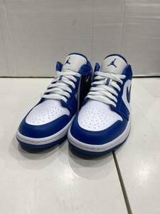 【NIKE ナイキ 】DC0774-114 ローカットスニーカー AIR JORDAN 1LOW エアジョーダン1ロウ 27.5cm ブルー 2312oki