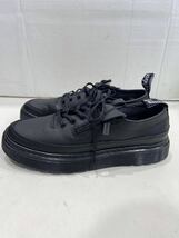 【Dr.Martens ドクターマーチン】 AW006 DANTE ZIP Ⅱ ローカットスニーカー UK7 ブラック 2404oki k_画像2