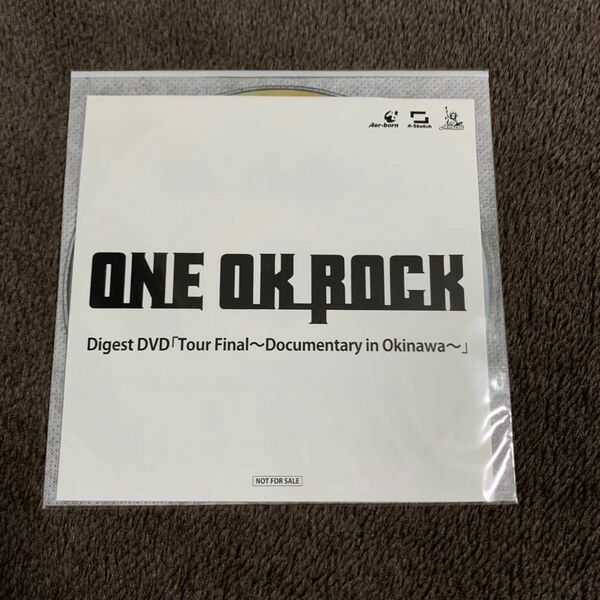 ◆新品 未開封 ONE OK ROCK DigestDVD「Tour Final〜Documentary in Okinawa〜」