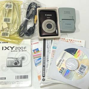 #5018 【良品】 Canon IXY200F デジカメ コンパクトデジタルカメラ 付属品あり 現状品の画像2