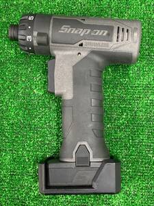 【中古品】snap-on 充電インパクトドライバ CTSJ861GM　ITOYBY2HG70U