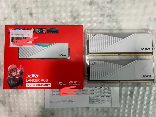 Adata XPG lancer DDR5-6000 32Gb(16x2) CL30