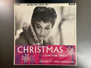 英DECCA初期盤　カラヤン/プライス/ウィーン・フィル　「CHRISTMAS with LEONTYNE PRICE」